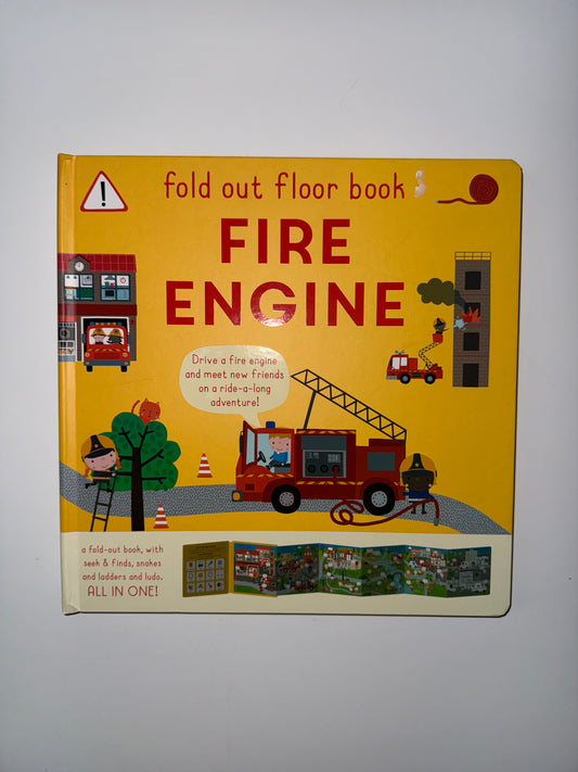#106: Fold Out Fire Truck Book