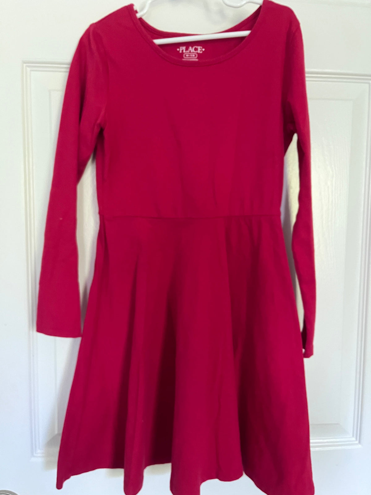 #125 Girls Children’s Place Cotton Dress Size 7-8