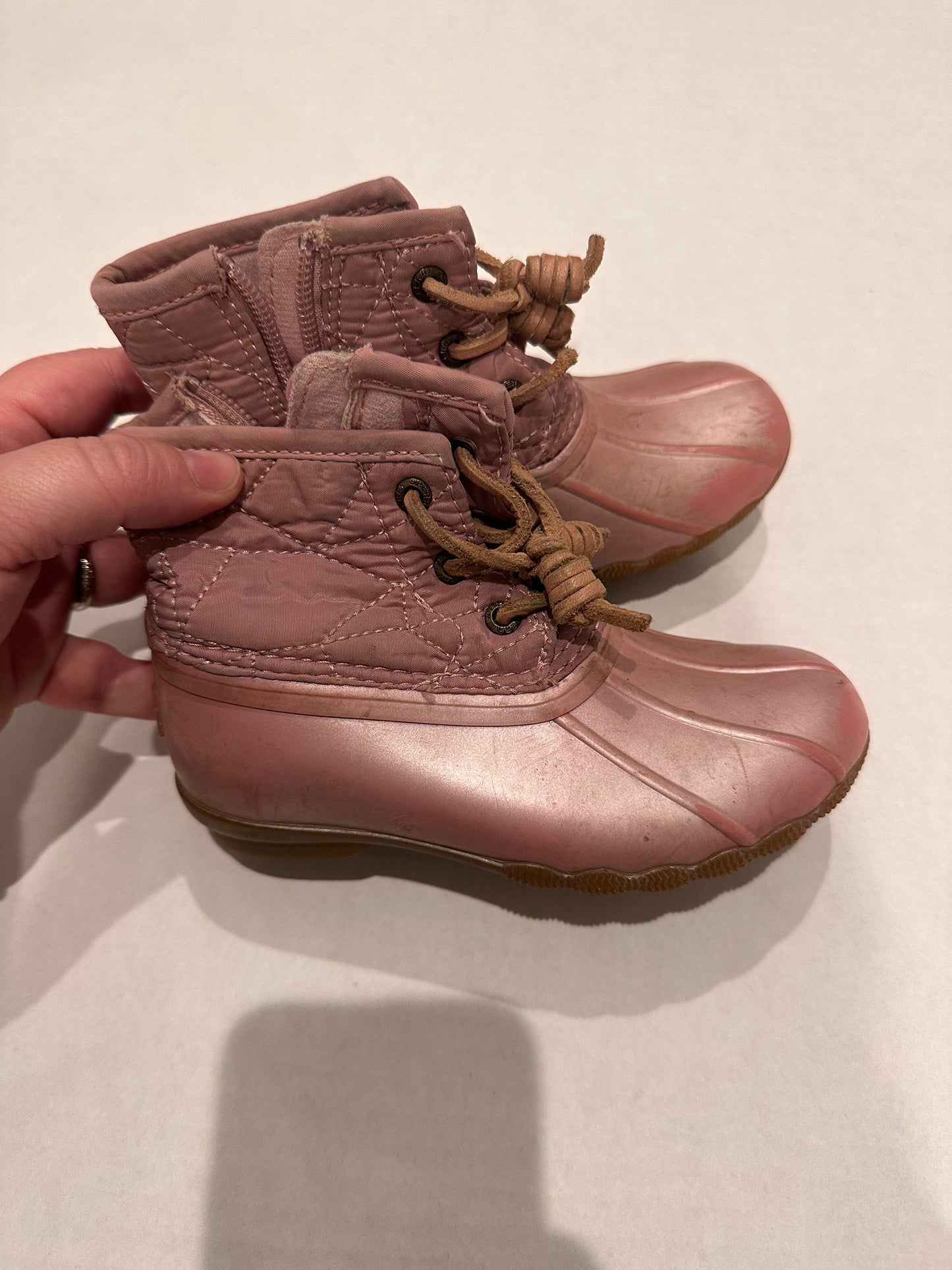 92B Girls size 10 Sperry Boots