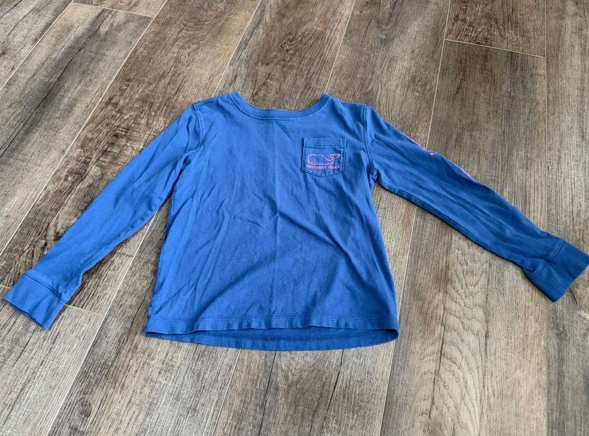 Seller 183- Girls Vineyard Vine size XS long sleeve shirt