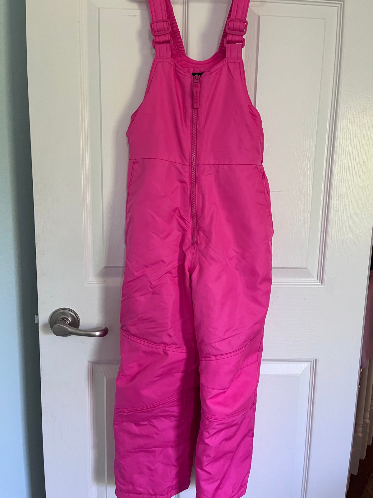 #125 Girls All in Motion Snowsuit  Size 6-7