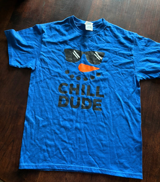 #156 reduced! NWOT Youth Large snowman shirt