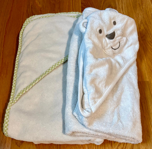 Seller #64 Baby Bath Towels - set of 2