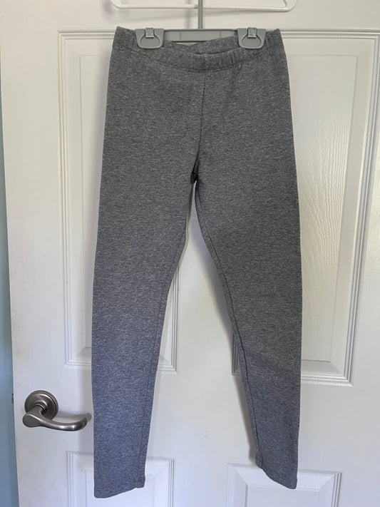 #125 Girls Cat and Jack Fleece lined leggings Size 7-8