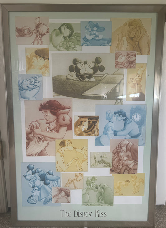 #34 limited edition Disney poster in frame