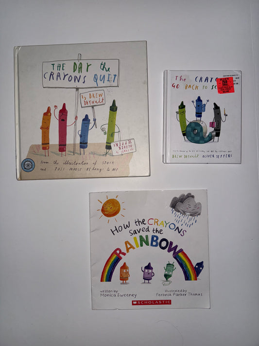 #106: Crayon Book Bundle (3)