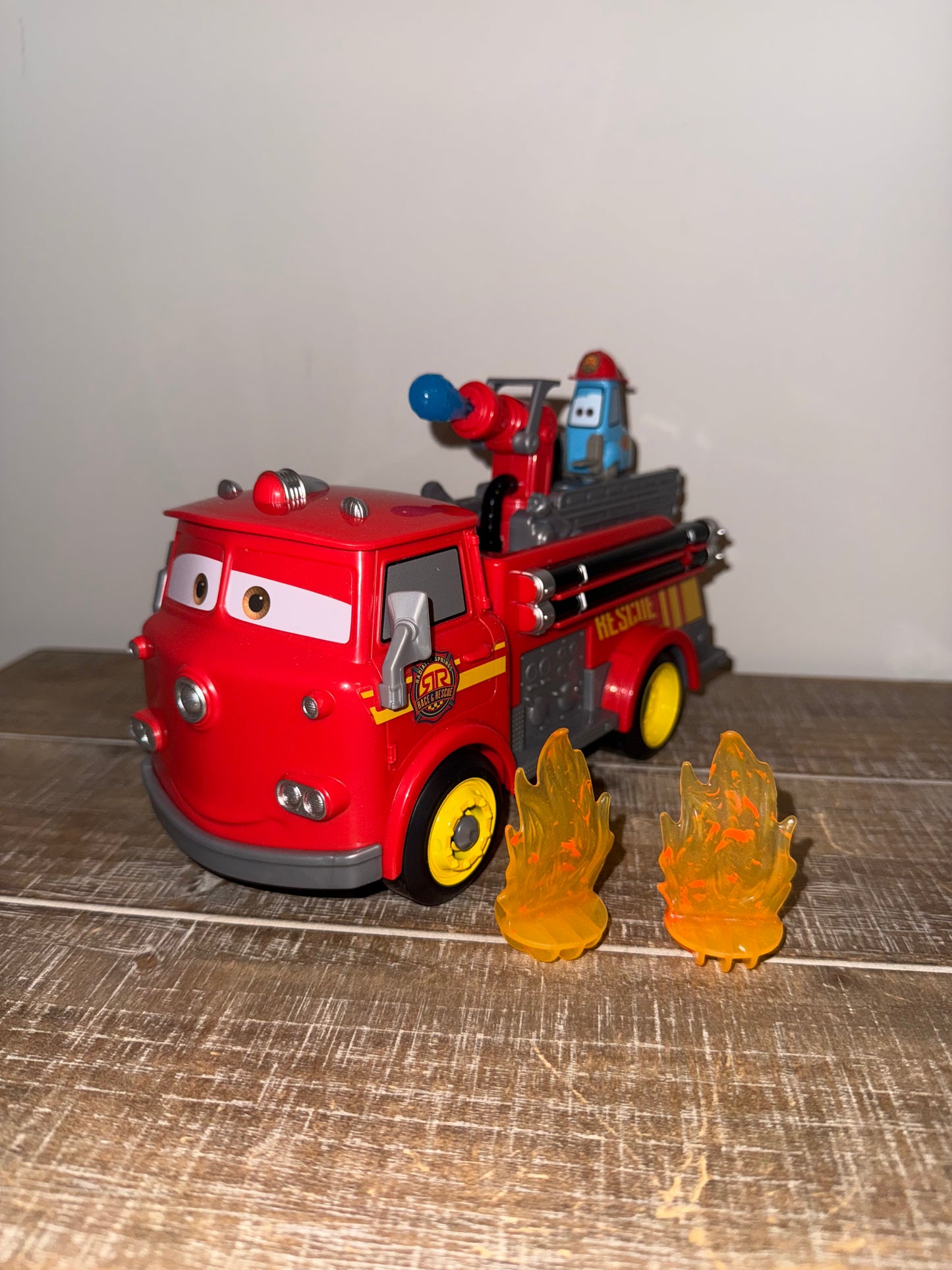 #106: Disney Cars Red Firetruck (1 of 2)