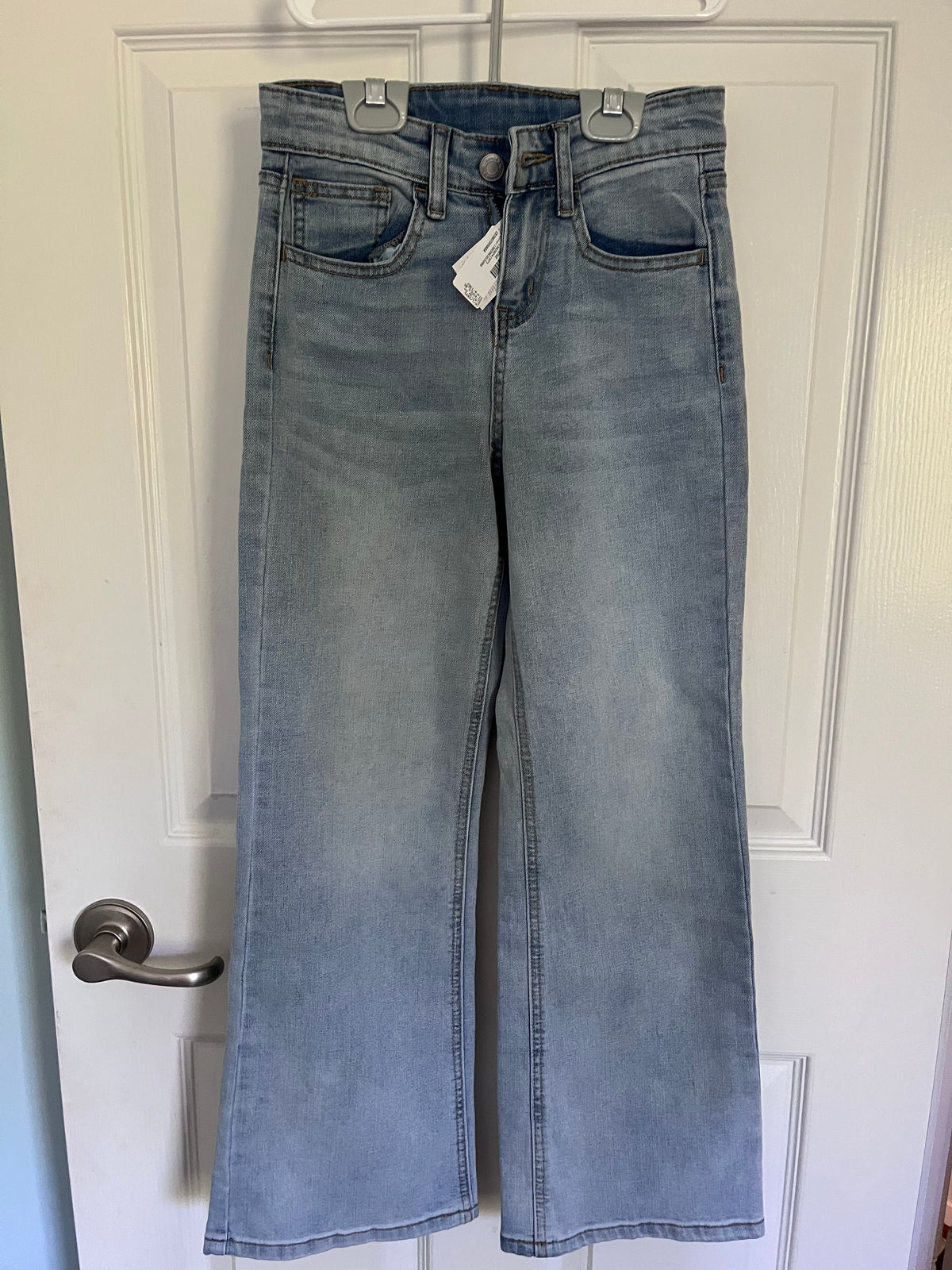 #125 Girls NWT Lands End Wide Leg Jeans  Size 10