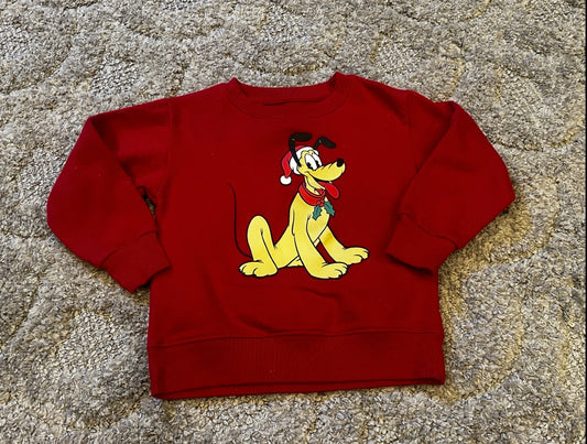 #16 - Pluto Christmas Sweatshirt - 4T