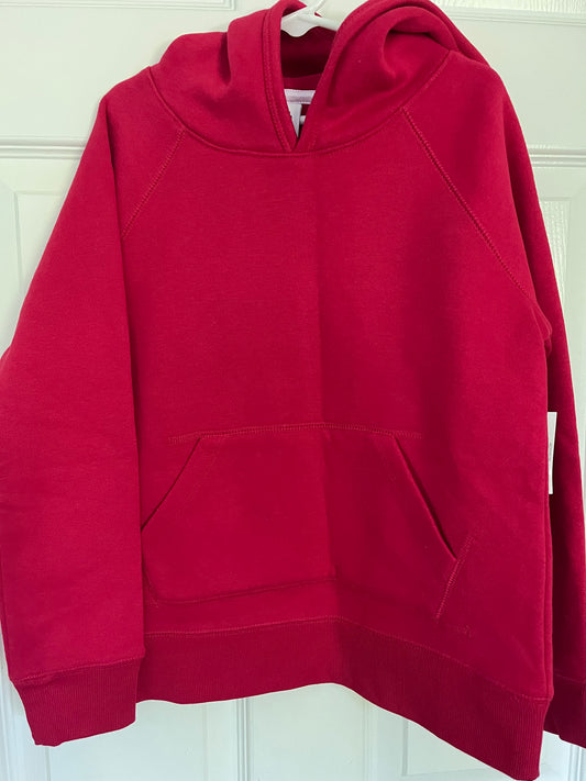 #125 Girls or Boys NWT Amazon Basics Hooded Sweatshirt  Size 8