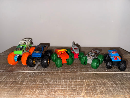 #106: Monster Truck Bundle (2 Metal, 4 Plastic) *REDUCED*