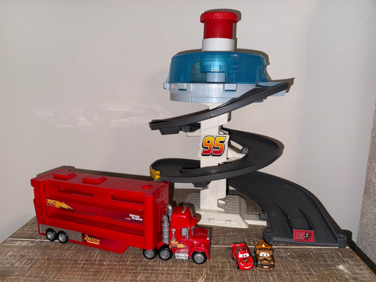 #106: Mini Disney Cars Semi and Play Set