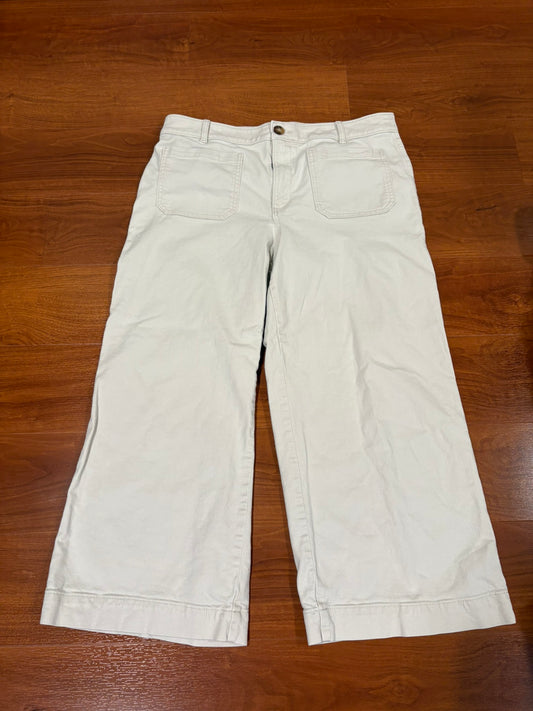 Women's Size 12 Loft Curvy Palmer Crop Pants
