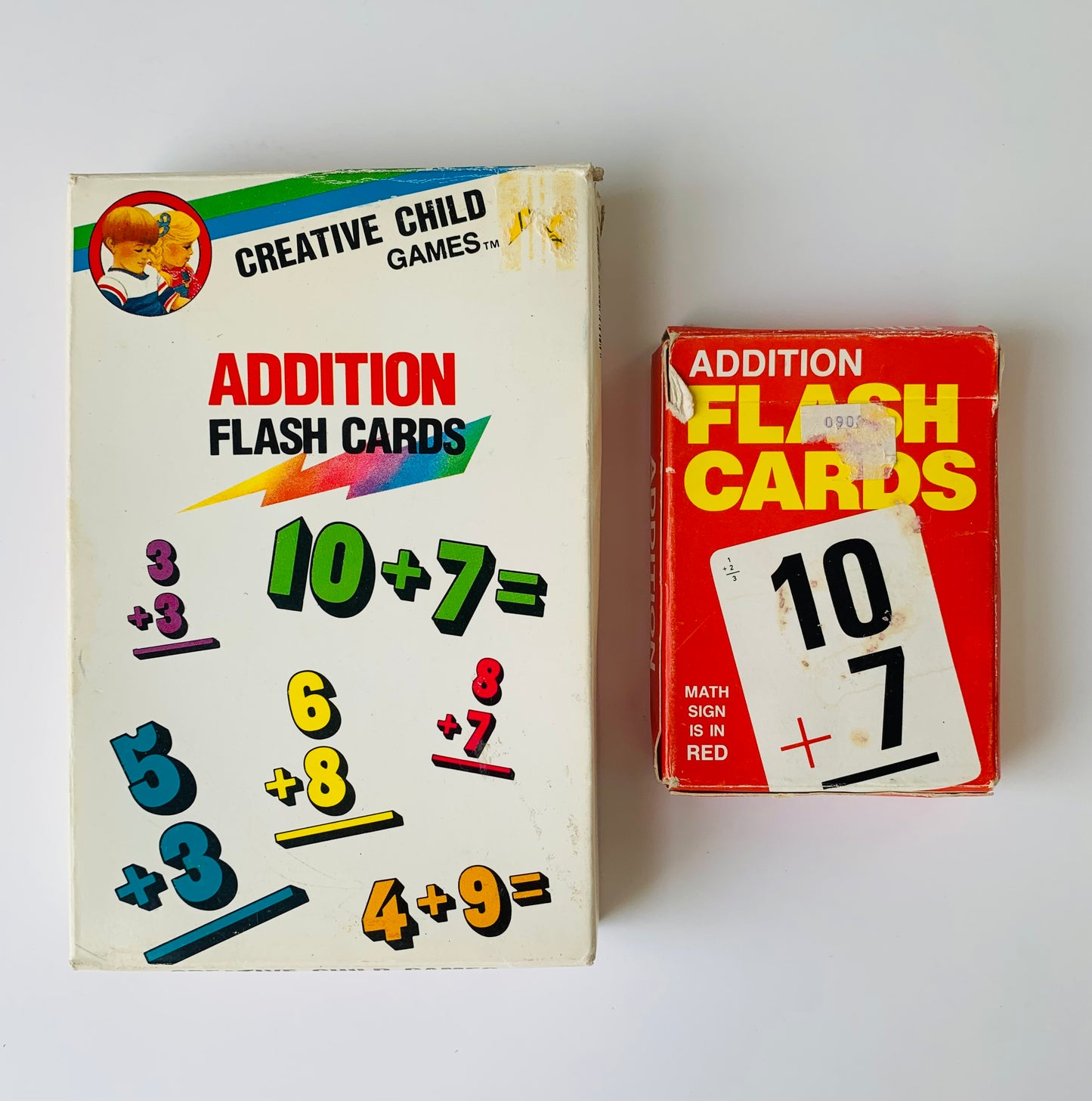 Seller #15 Vintage Addition Time Money Flashcards