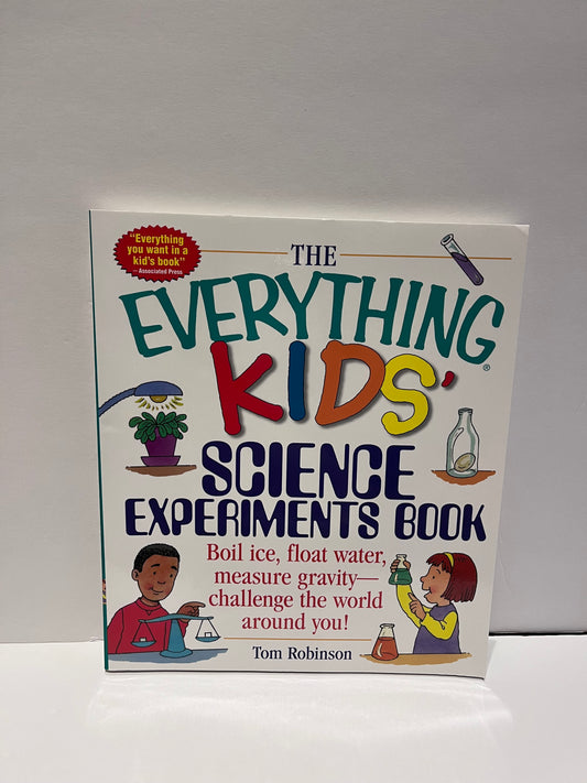 #125 Science Experiments for Kids book