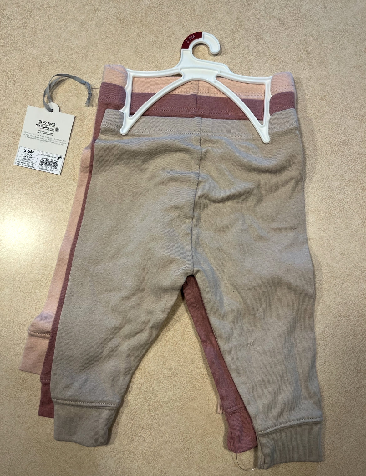 #143 Cloud Island Spring Pants NWT Girls 3-6m - REDUCED