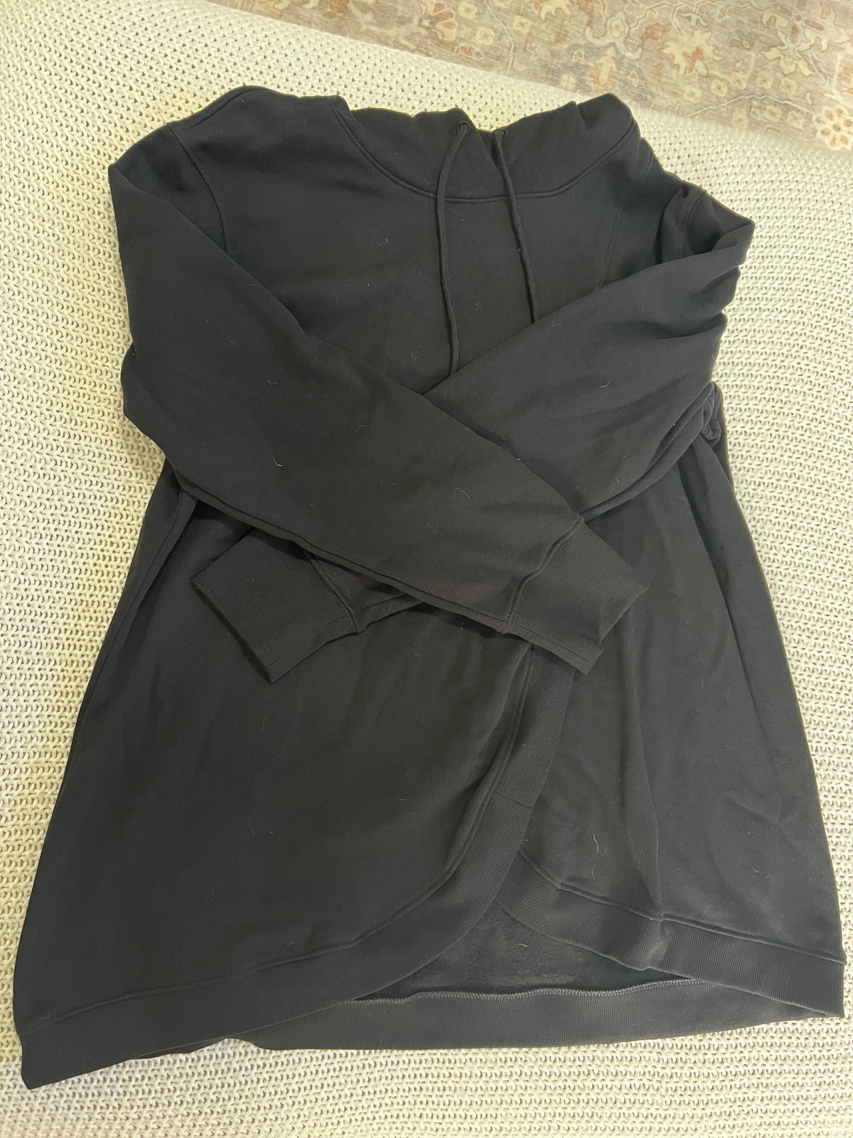 #157 NWOT Old Navy Women’s Breastfeeding Hoodie, Black, L