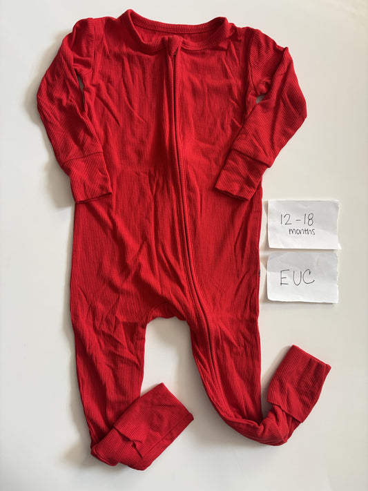 #138 - 12-18 Mo - EUC Birdie Bean - Red Convertible Zippy - PU 45236