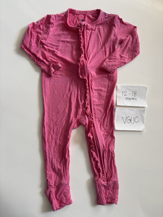 #138 - 12-18 Mo - VGUC Birdie Bean - Pink Convertible Zippy - PU 45236