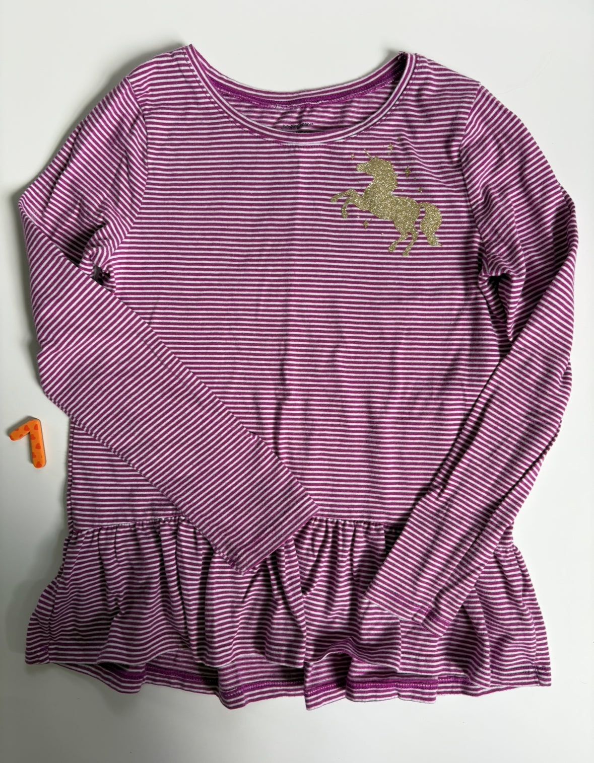 #40 Jumping Beans Unicorn Shirt Girls 7