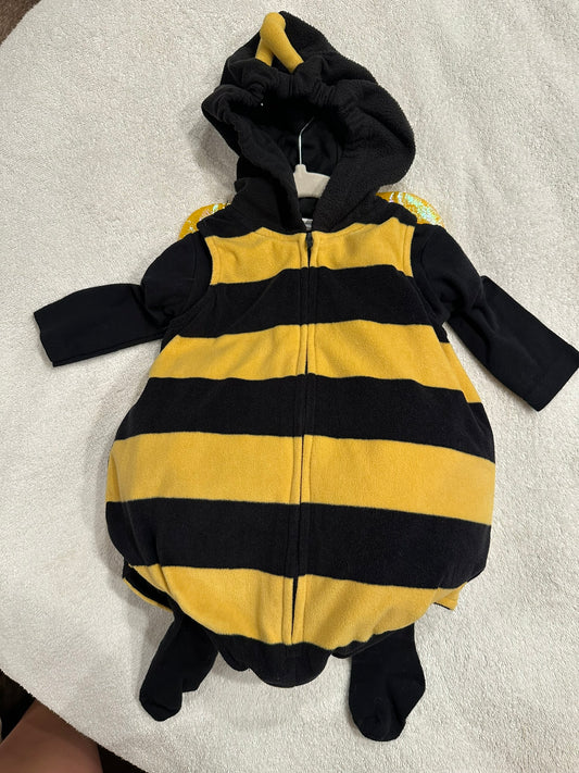 #85 Carters Bee Costume with Onesie + leggings, Gen Neutral Baby 12m