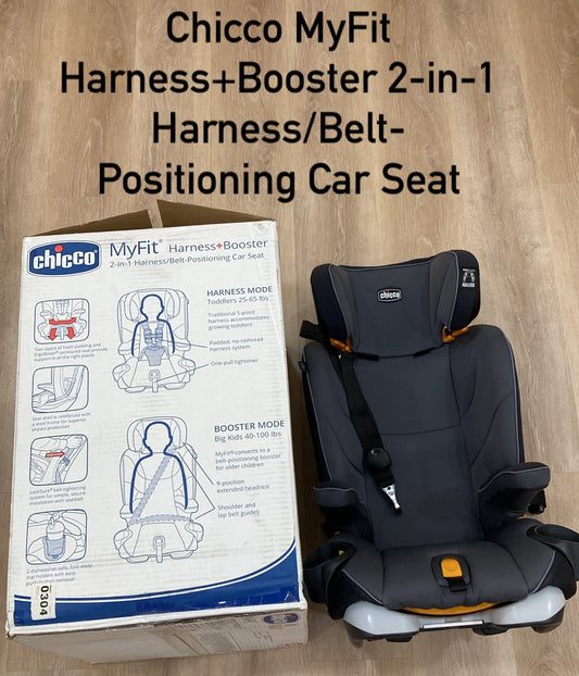 #119-REDUCED!!-Chicco MyFit 2-in-1 Harness/Belt Positioning Car Seat