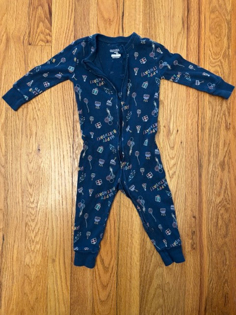 Seller 34- Old Navy Happy Birthday coverall one piece 12-18 mo