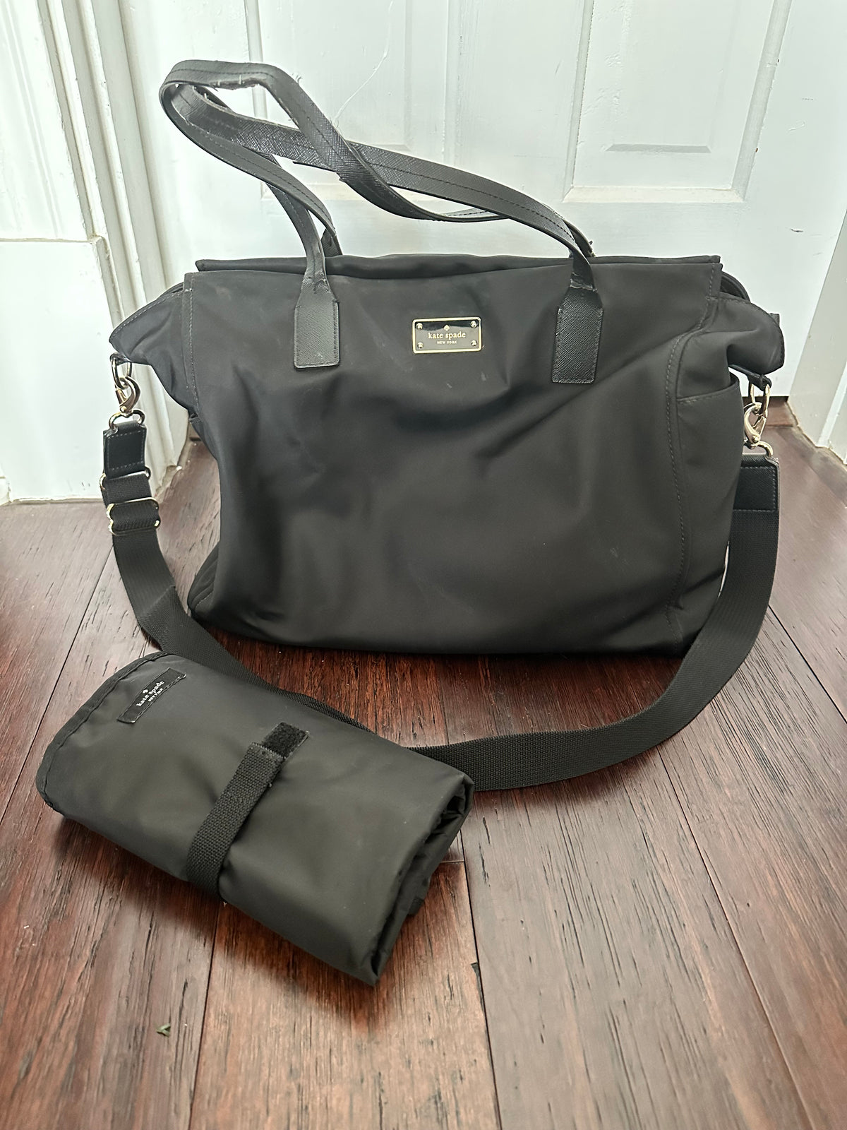 Seller 42, Kate Spade diaper bag, Black