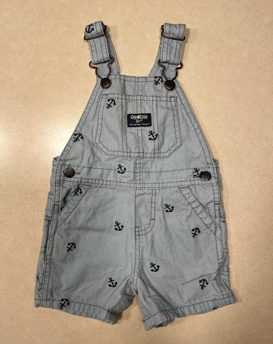 #143 Oshkosh Anchor Overalls Boys 12m - REDUCED