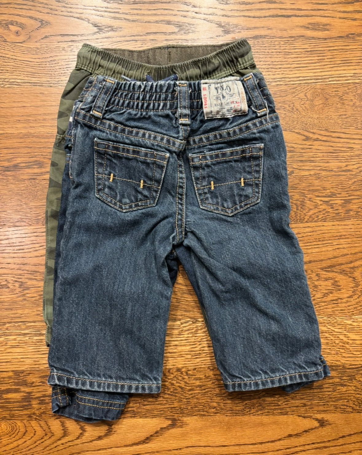 Seller #195 - *REDUCED* Bundle of 3 Carter’s and Polo Baby Boys Pants & Jeans - Size 9 Months