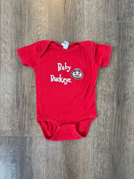 #173-gender neutral Ohio State onesie 18m