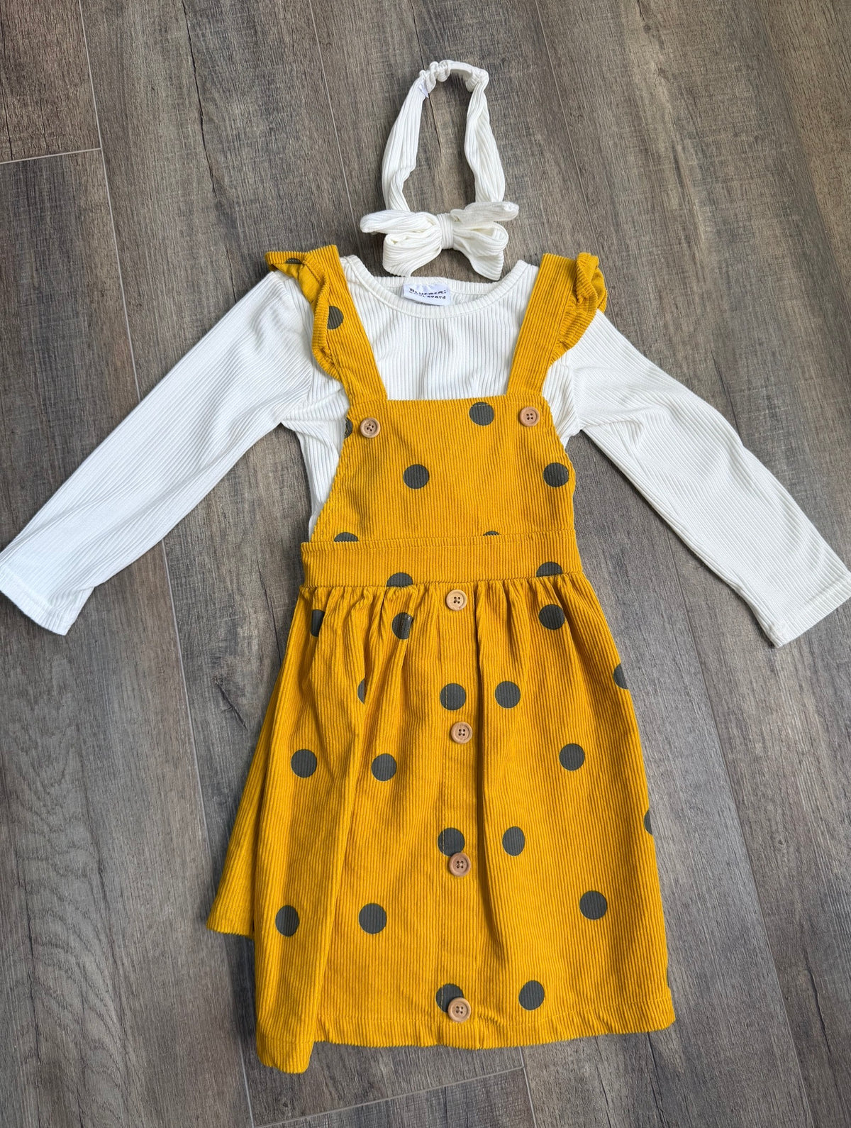 Seller 183- Girls corduroy jumper size 4T