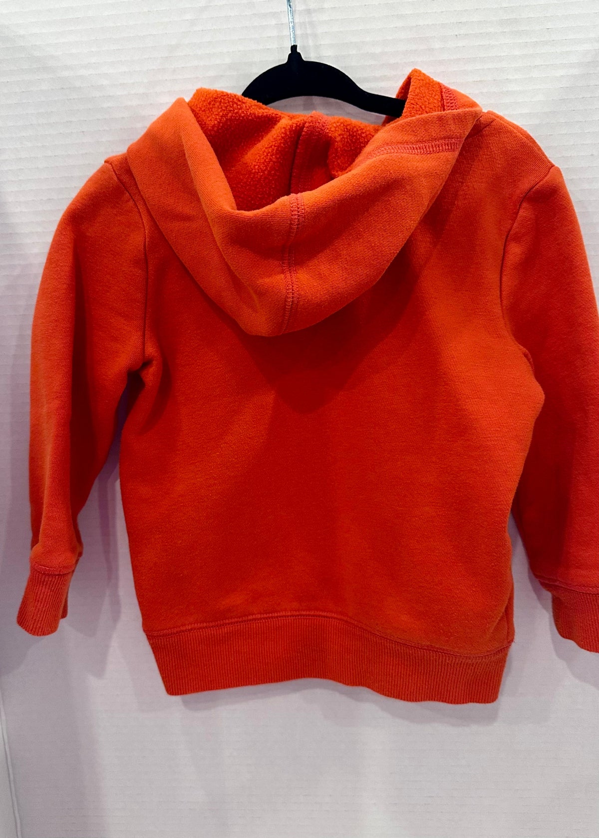 #146 Disney x Jumping Beans Orange Mickey Hoodie Boys 18M