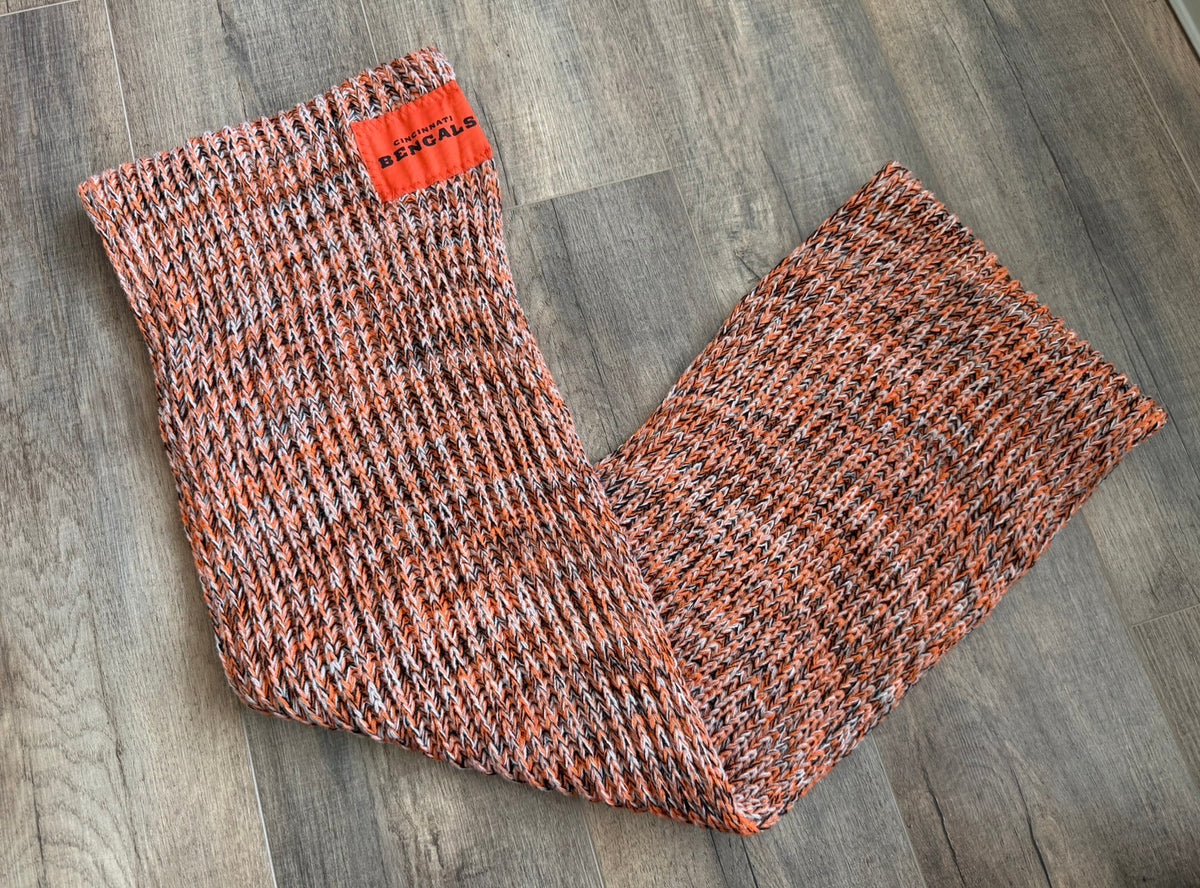Seller 183- Bengals infinity scarf