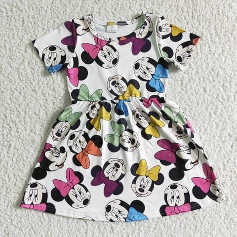 Colorful Minnie Mouse Dress 5