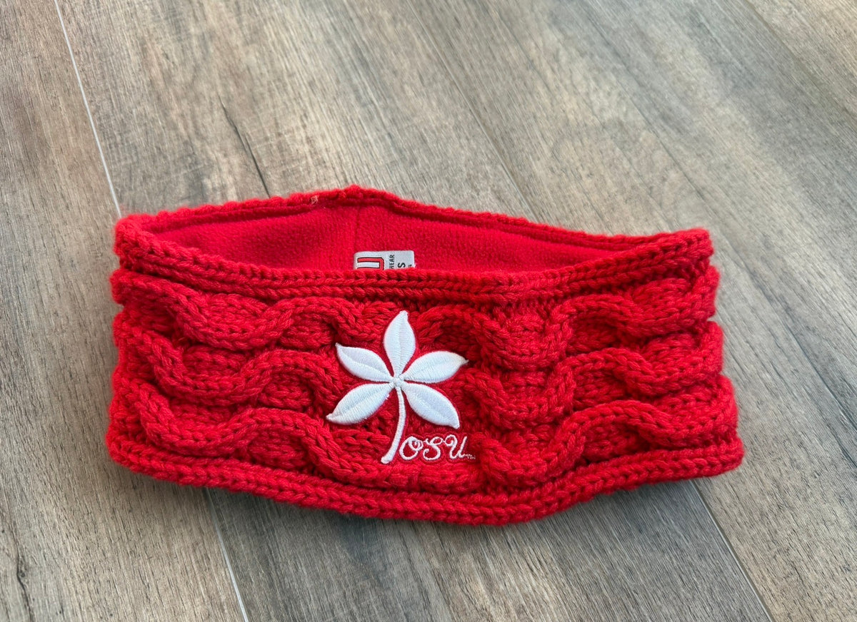 Seller 183- Ohio State ear warmer