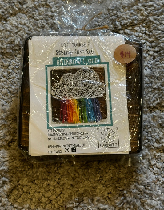 #16 - Rainbow String Art