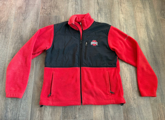 Seller 183- Women’s Columbia size medium Ohio State fleece jacket