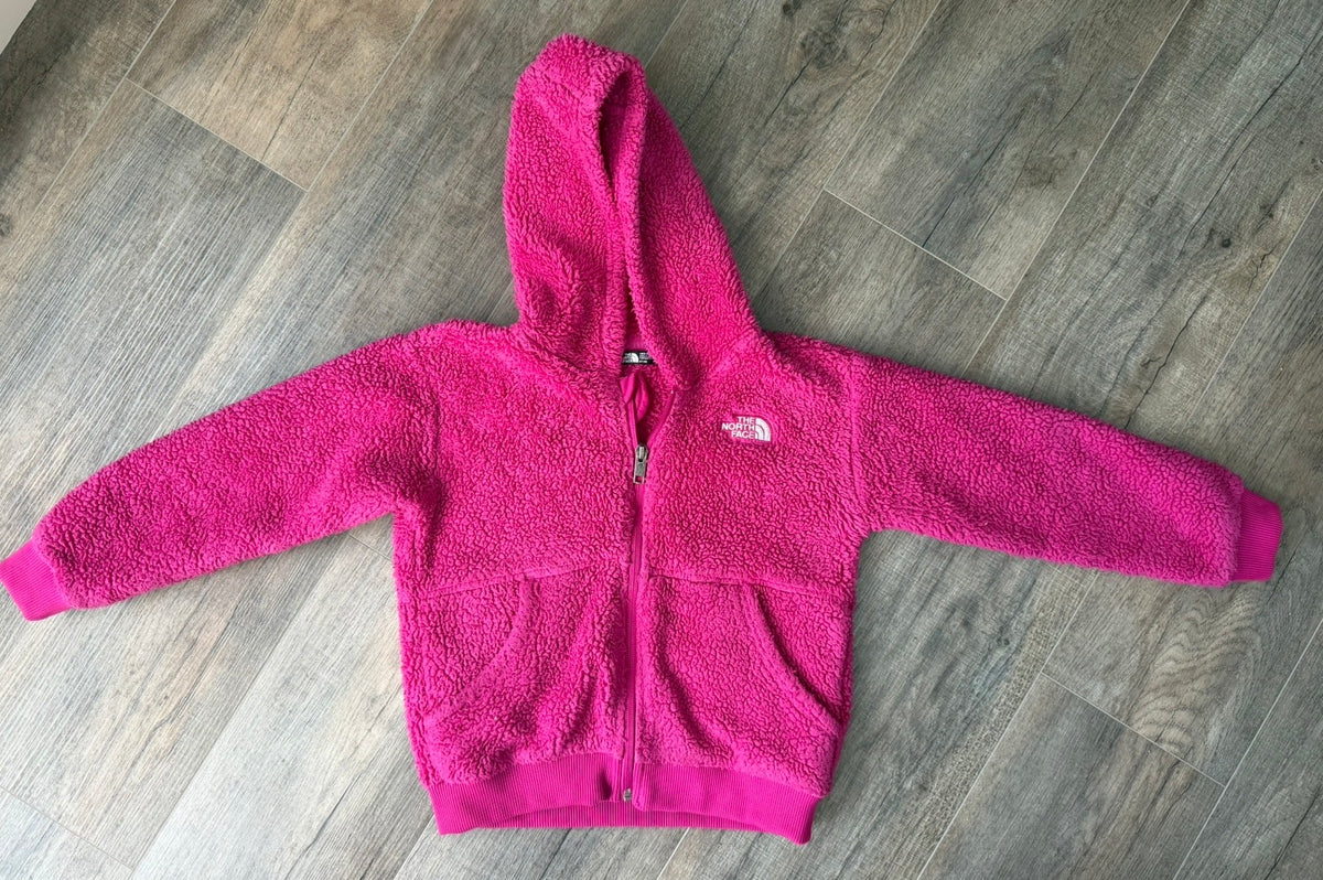 Seller 183- North Face girls fleece jacket, size 6T
