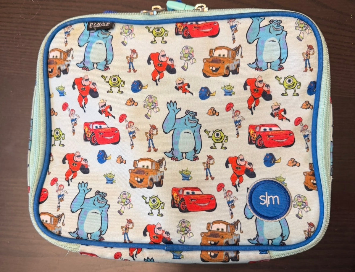 Seller #65 SM Toddler size Cars backpack and lunchbox*