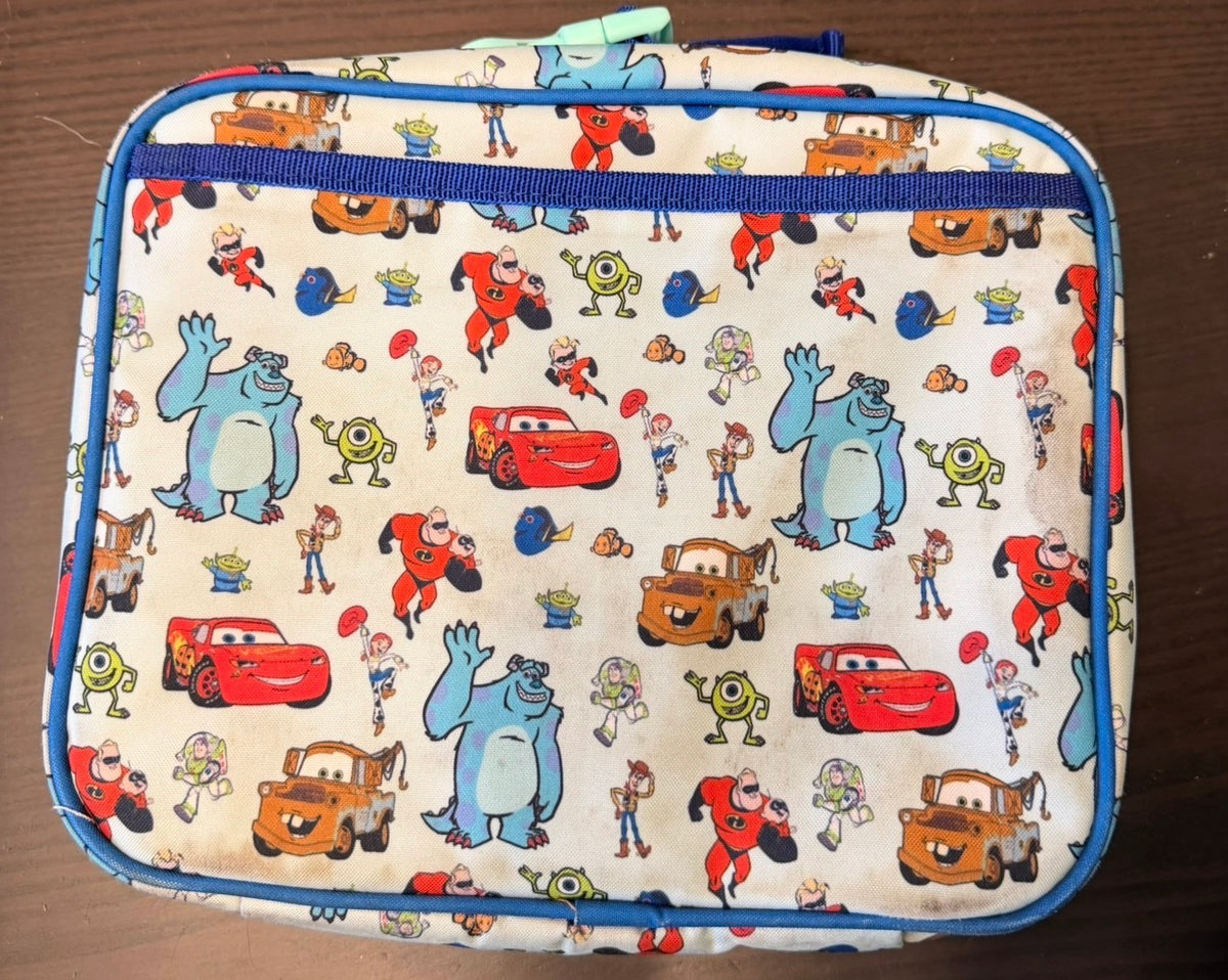 Seller #65 SM Toddler size Cars backpack and lunchbox*