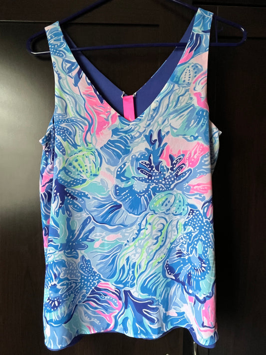 Lilly Pulitzer XS tank top reversible