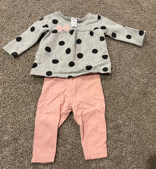 Seller 10- Carter’s 9 month baby girl outfit