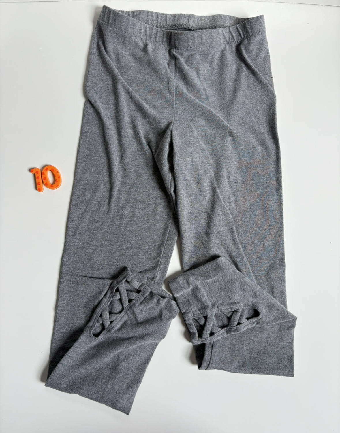 #40 Old Navy Grey Leggings Girls 10