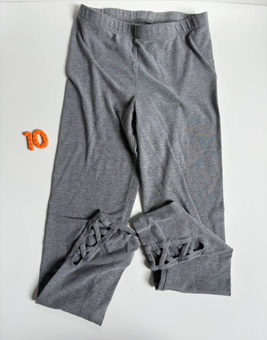 #40 Old Navy Grey Leggings Girls 10