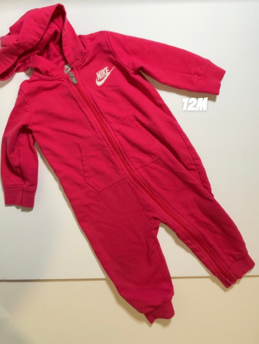 205 Nike 12mo zip jumpsuit