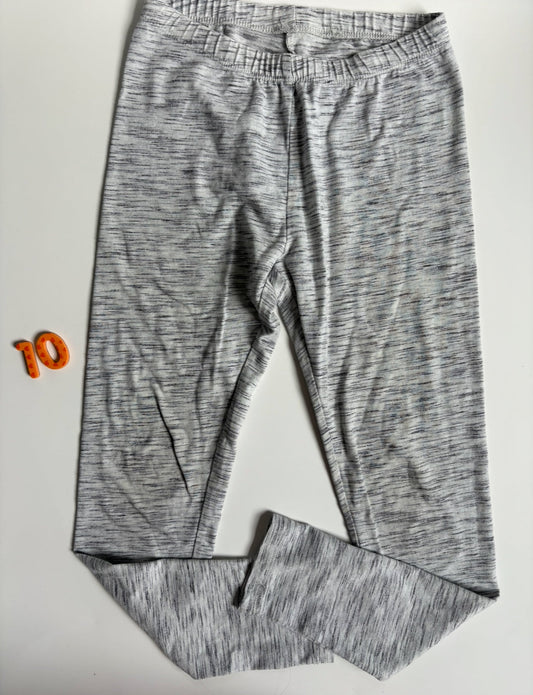 #40 Cat & Jack Grey Leggings Girls 10/12