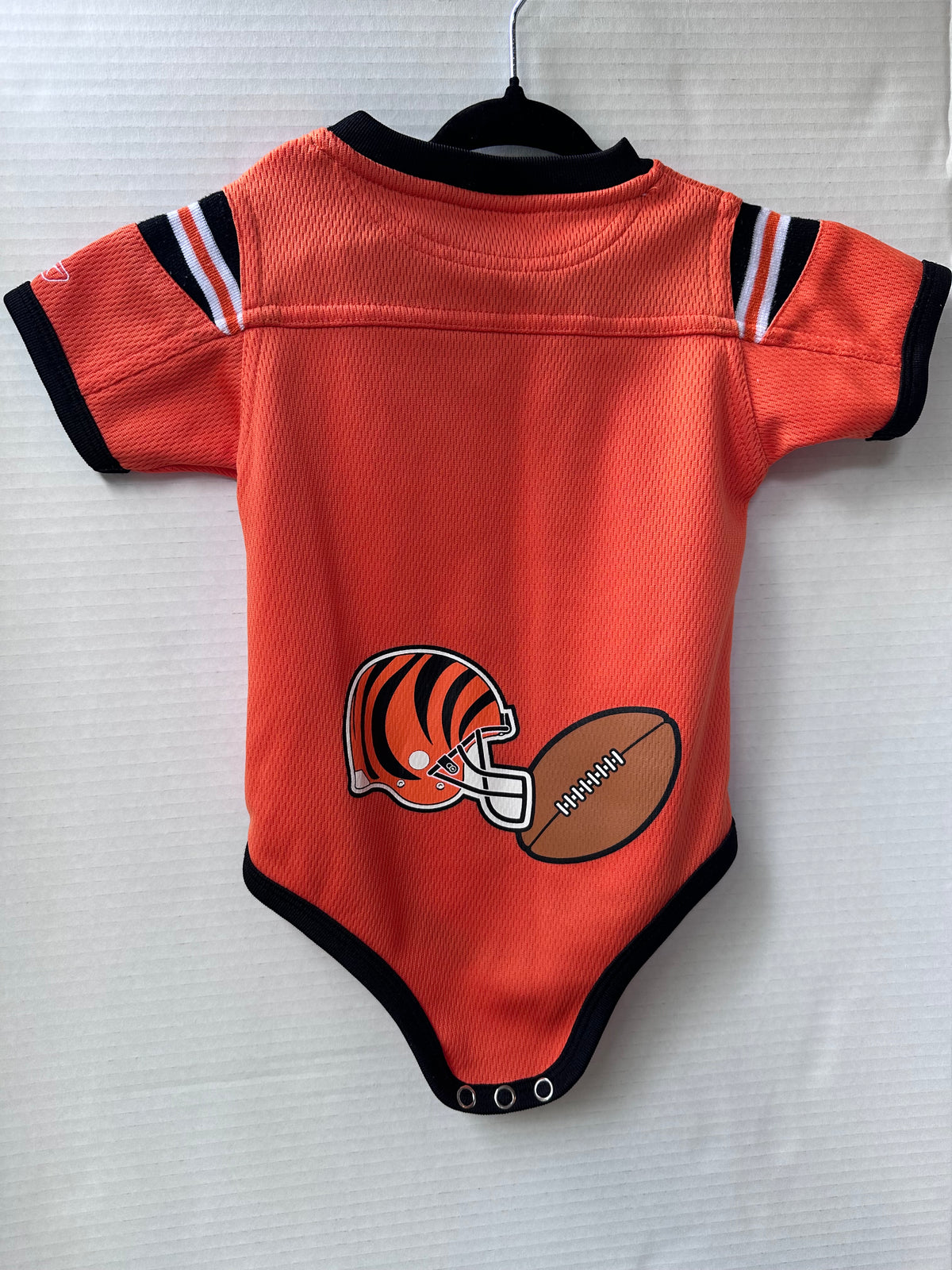 #146 Reebok x NFL Bengals Mesh Onesie Gender Neutral 6-9M