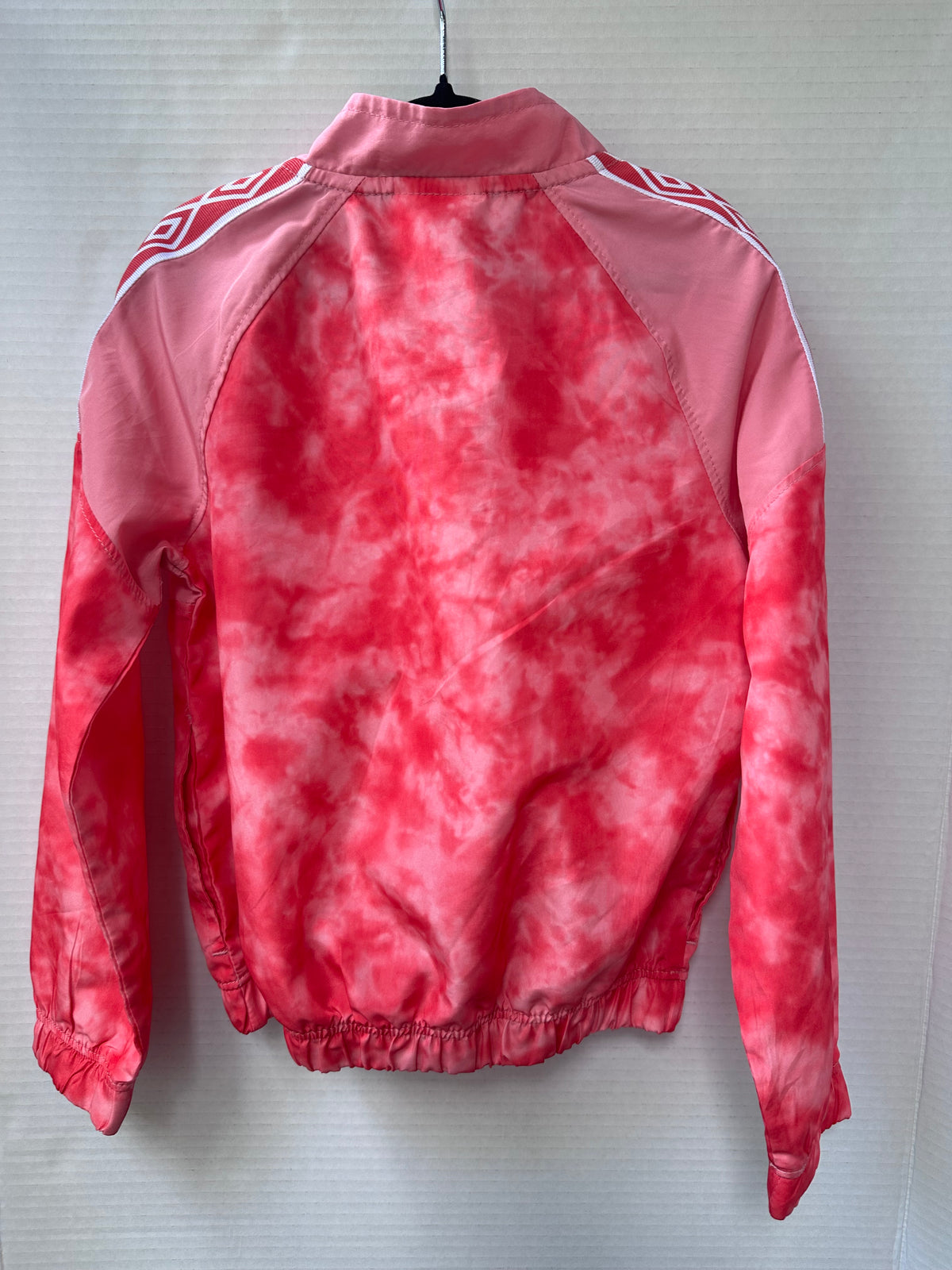 #146 Umbro Pink Tie Dye Windbreaker Girls 4-5T