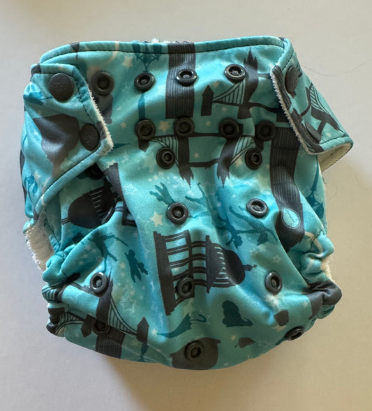 #92 Rumparooze Peter Pan cloth diaper